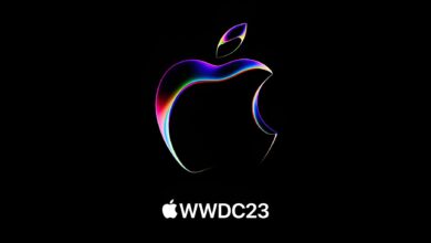 Logo del evento de Apple WWDC (Worldwide Developers Conference) 2023