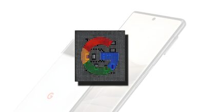 Icono de un procesador con la G de Google