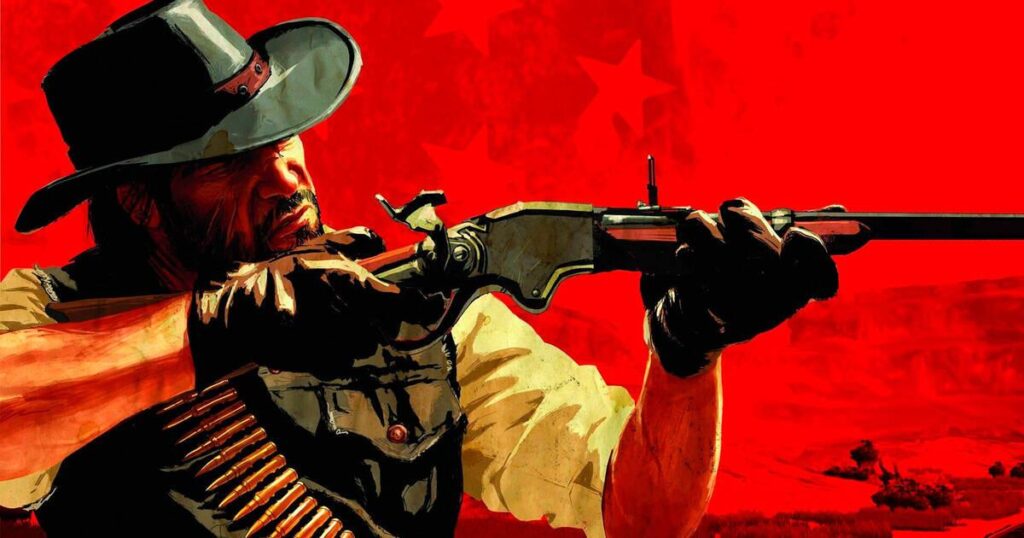 Arte del juego original Red Dead Redemption