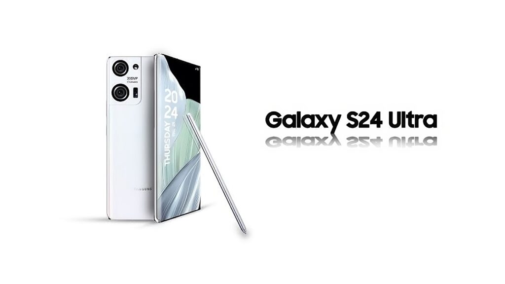 Concepto de lo que podria ser el Galaxy S24 Ultra